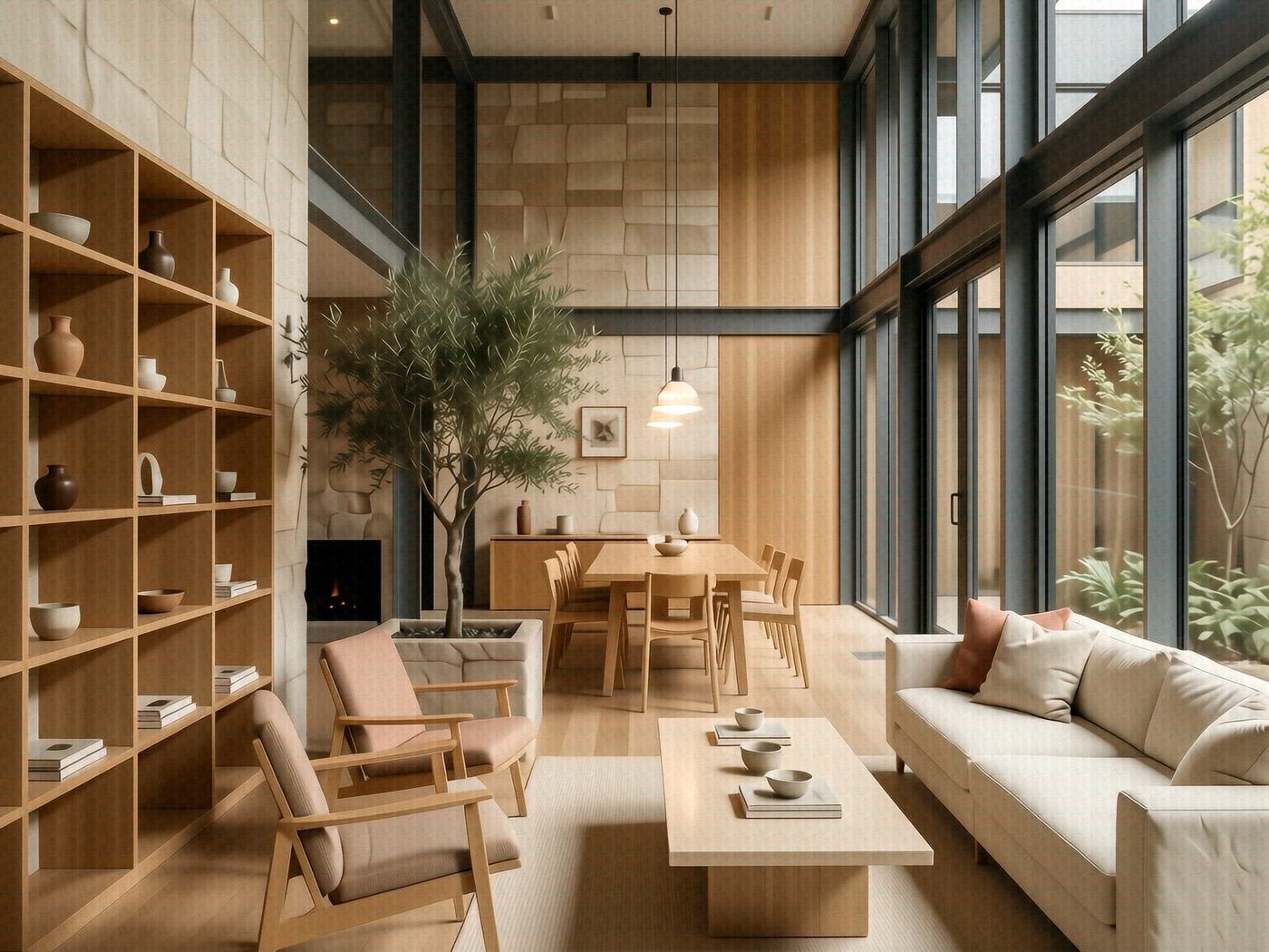 The residents' lounge at The Halyard