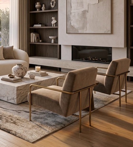 An interior detail study